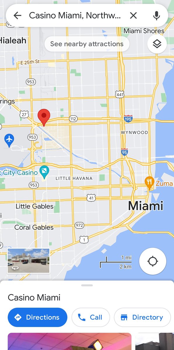 CJohnson84's tweet photo. @djstephfloss Bro its a Casino by the Miami airport and we have allll been to Miami A LOT...and I aint never heard of it 🤣🤣🤣

The name: Casino Miami https://t.co/VyGC40K0hc