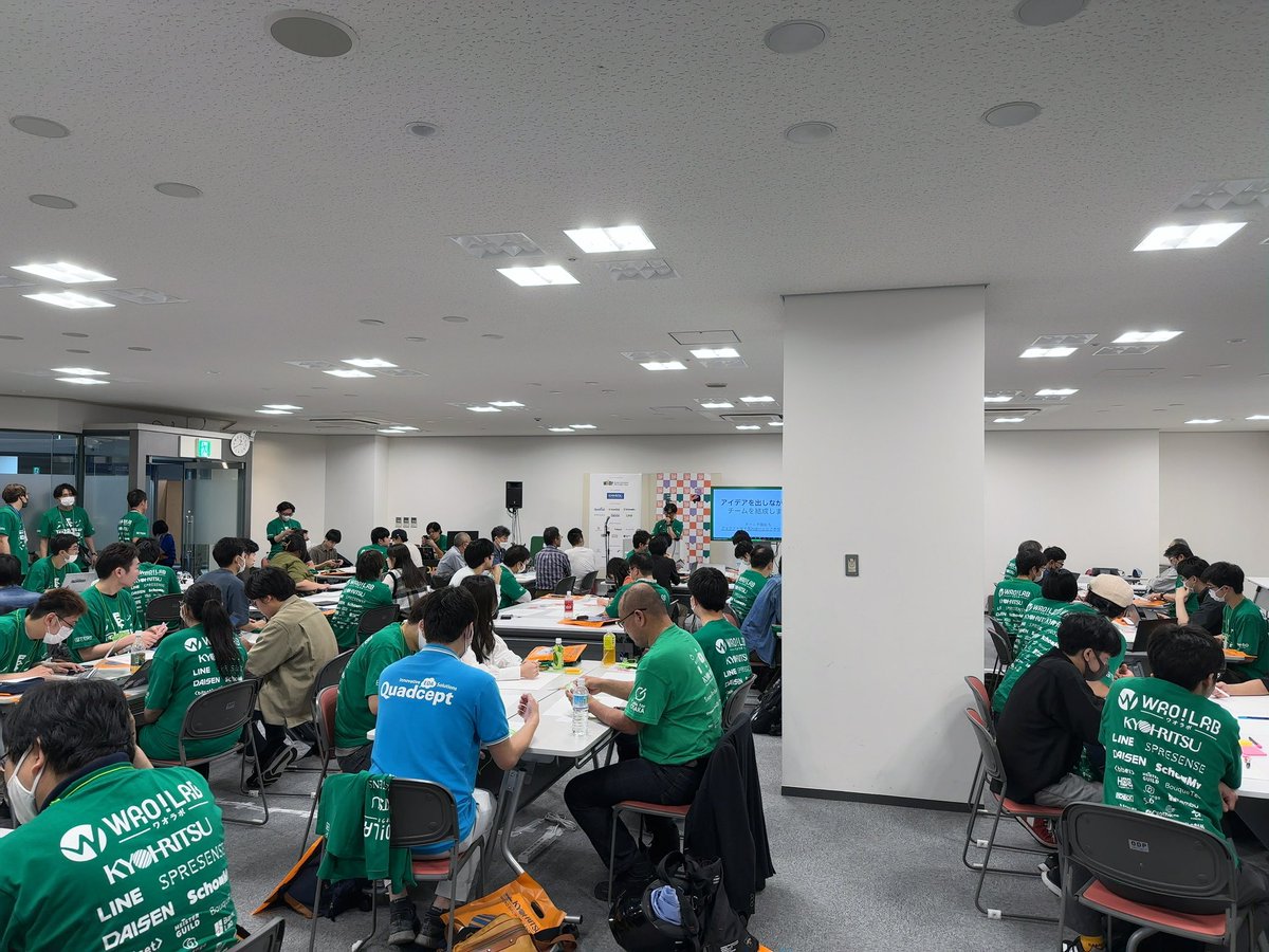 sumihiro3's tweet image. デジットハッカソン改め #techseeker ハッカソン始まりました！
テクニカルサポーターも勢揃い！
今回は #LINE_API を中心としたメンターで参加させてもらいます