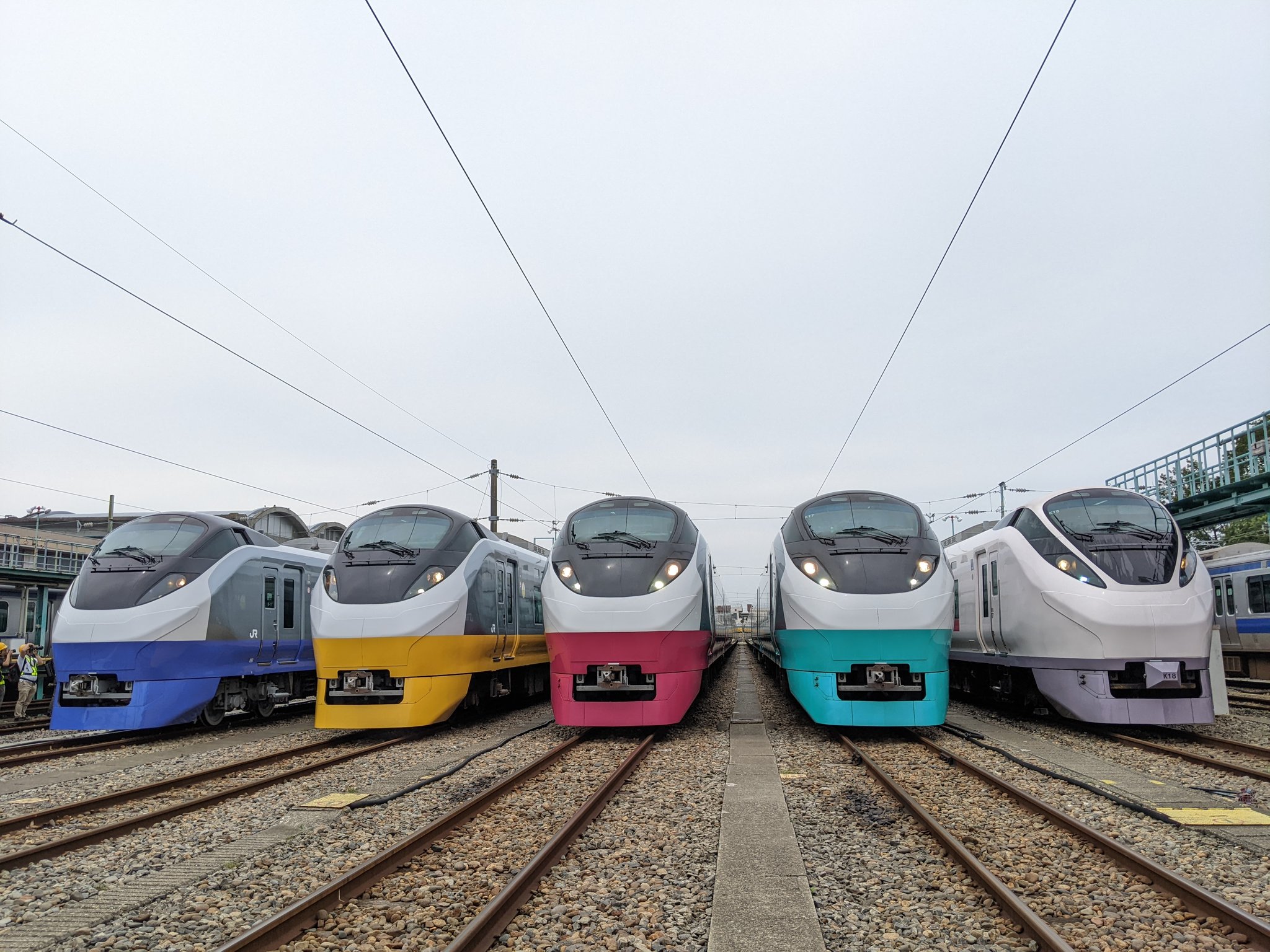 ♥️上野駅50個限定♥️★E657系リバイバルカラー登場記念！モバイルバッテリー 2023年6月 JR常磐線 E657系電車 フレッシュひたちリバイバル