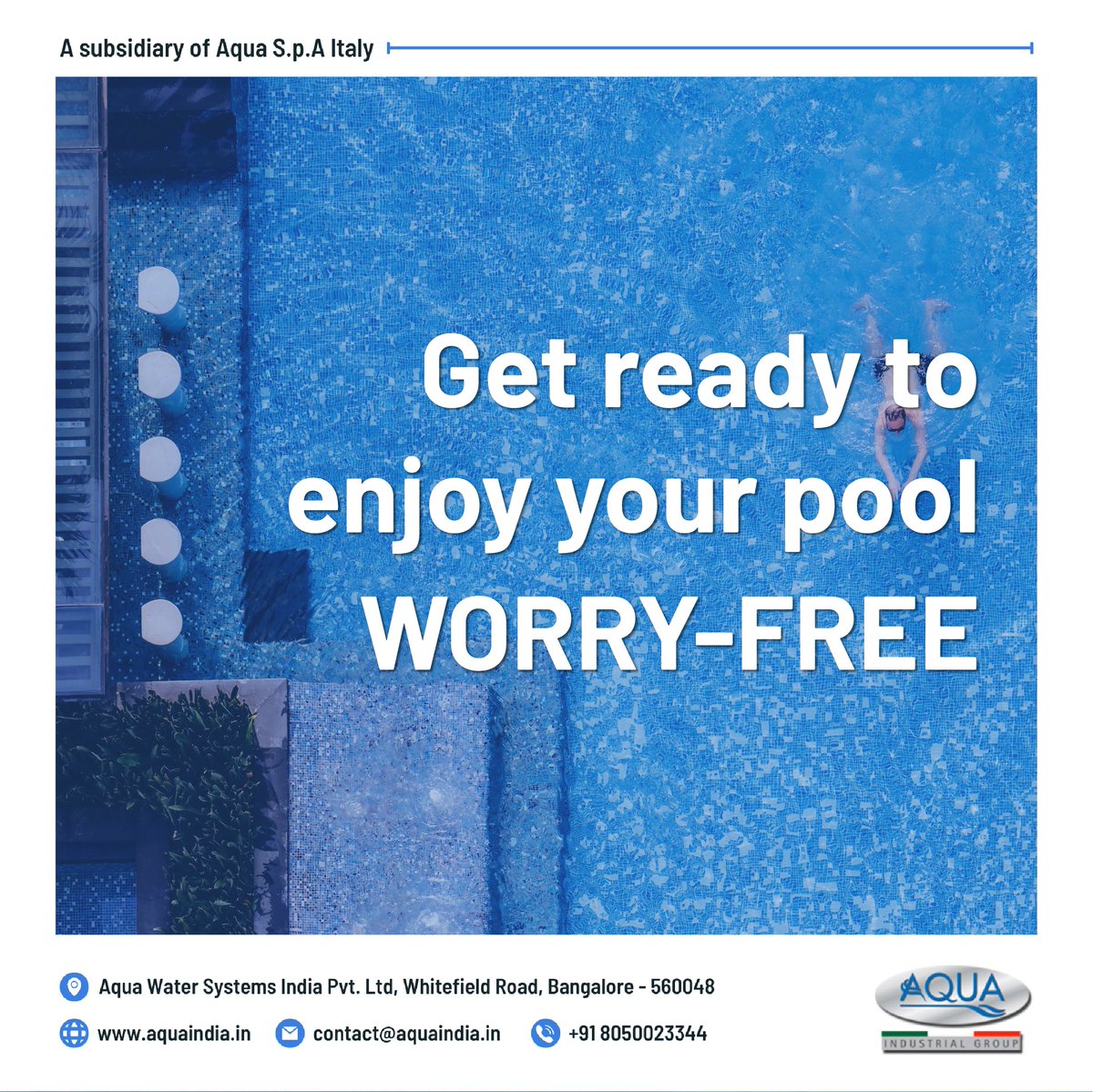 aquawatersys's tweet image. Invest in our top-notch pool equipment today and live a worry-free life🕺

Know more about our products👇

☎️ Ring us at: +91 80 50 02 33 44
🔎 Visit: aquaindia.in

#poolkit #metalswimmingpoolcleaner #swimmingpoolmaintenance #summerfun #cleanpool #swimmingpoolfilters