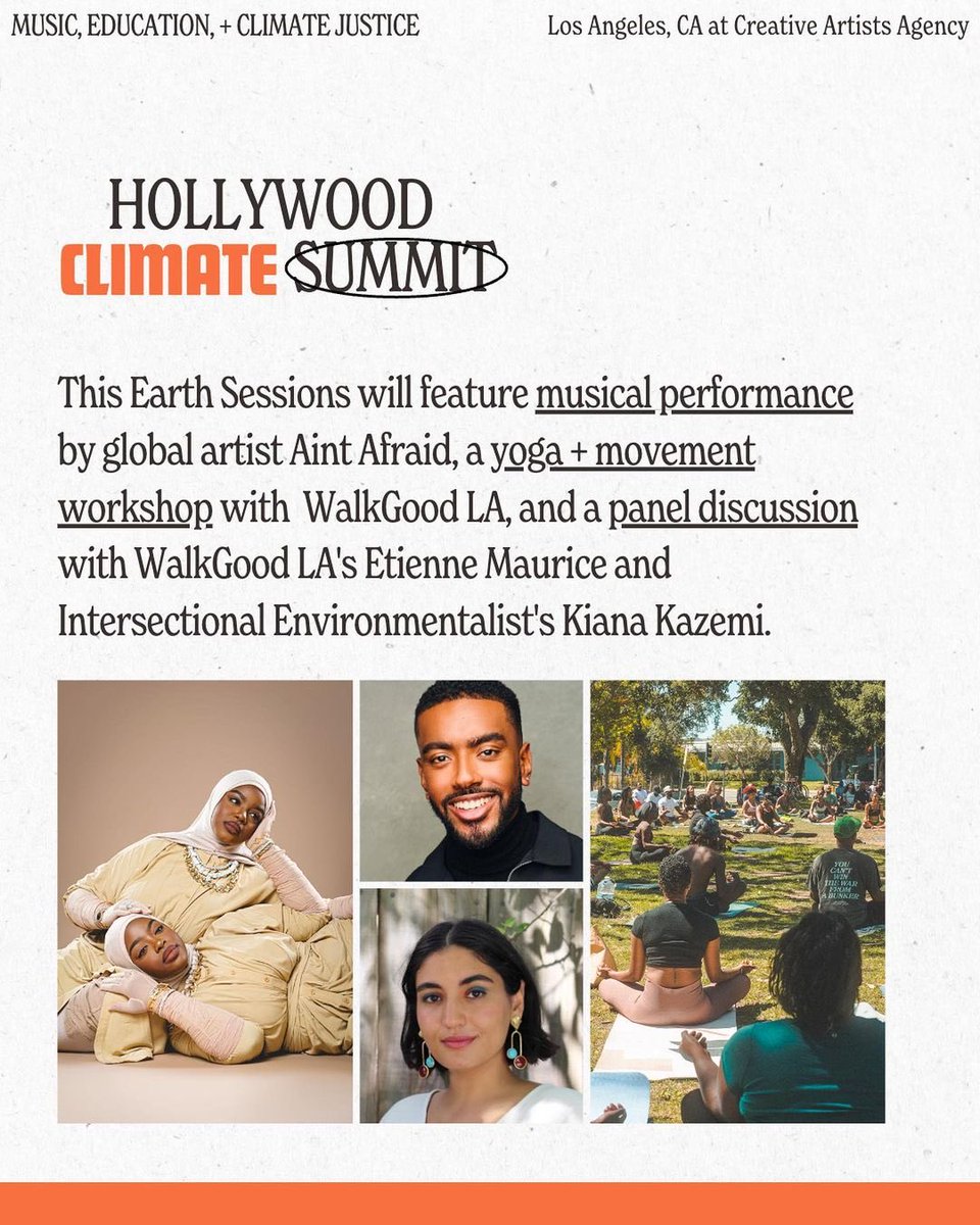 Hollywood Climate Summit tweet media