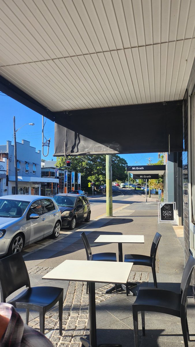 Enjoying a coffee and the sunshine in the northern Wollongong suburb of Thirroul ..... #lovewhereilive #ilovethegong #illawarra #SouthCoastNSW