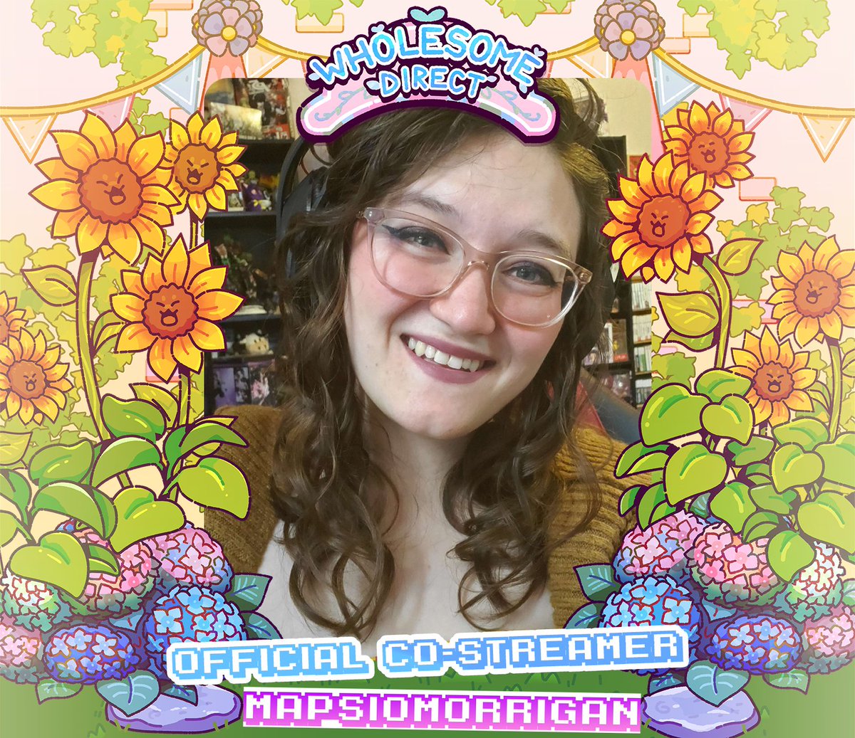 MapsioMorrigan's tweet image. I am so happy to announce that I co-streaming the #WholesomeDirect tomorrow June 10th at 12PM EST!! I am SO excited to see even more amazing wholesome game goodness to be announced! I&apos;ll choose something cozy to play afterward for a bit! See you all tomorrow!! ❤️
