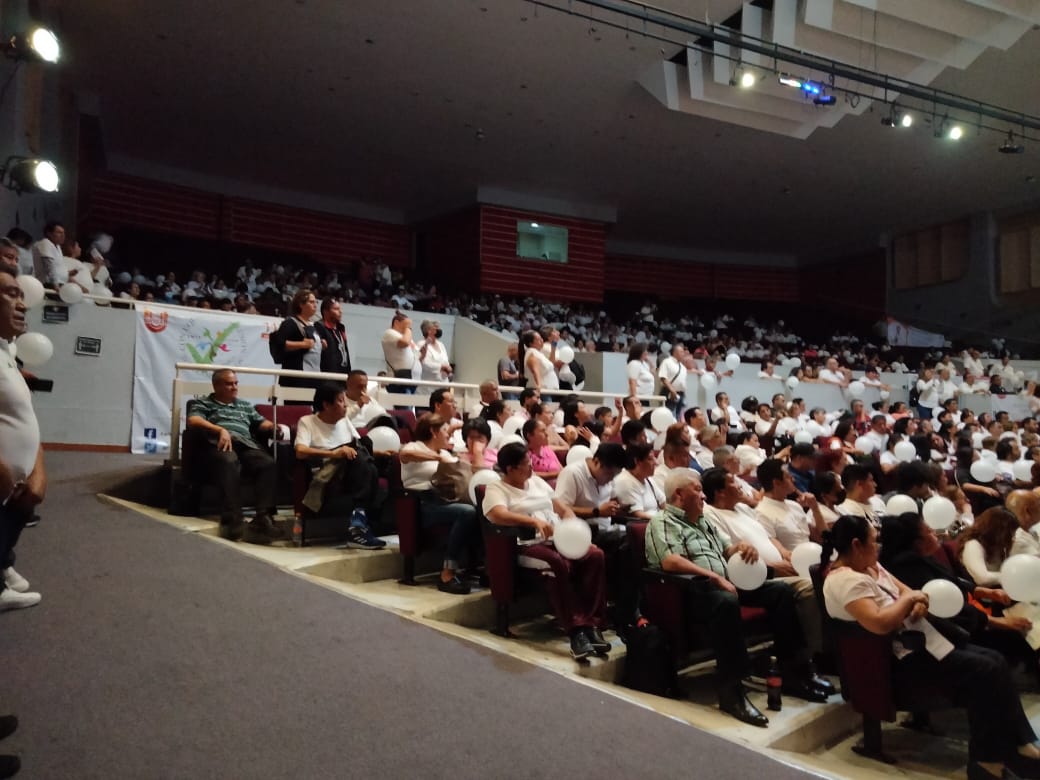EmilioOrtizA's tweet photo. Pre-Cierre de la campaña de la Planilla FUERZA BLANCA a compañeras y compañeros de los diferentes sectores que integran la Sección 11.
#PlanillaFUERZABLANCA
#Sección11
#SNTE https://t.co/5DD9aBsfma