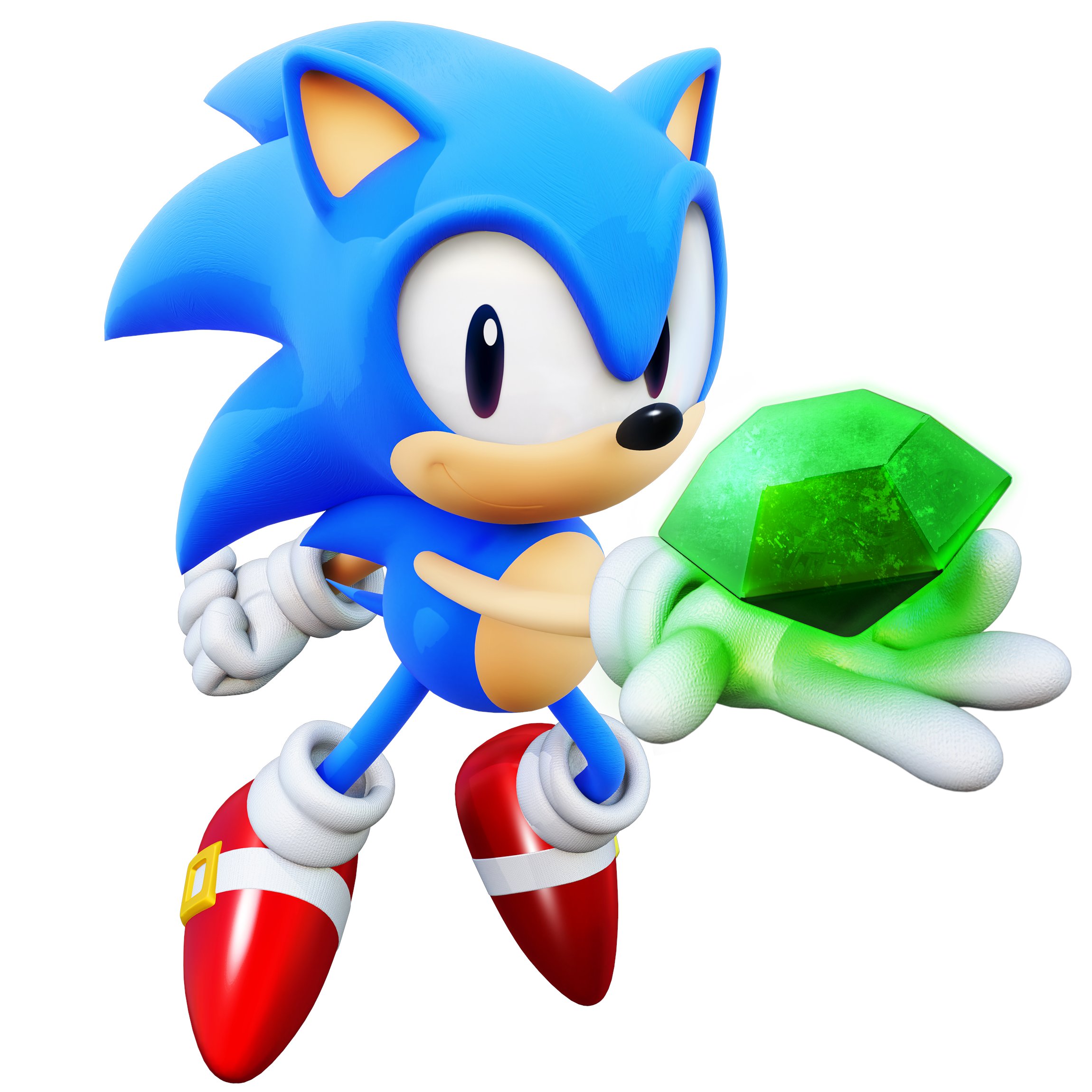 To celebrate Sonic Origins, here's a render of Classic Sonic! More