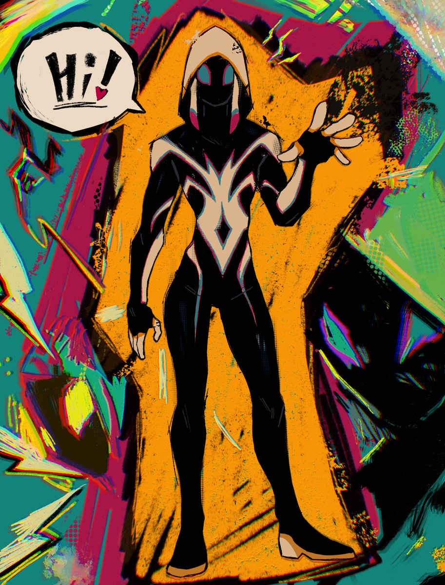 #MPC_spiderverse
(ดูspiderverseมาแล้วรู้สึกฟินมากมายอย่างบอกไม่ถูก เลยลองให้น้อง  Off spiderverse ดูบ้างหวังว่าทุกคนจะชอบกันะครับบ🦑 )