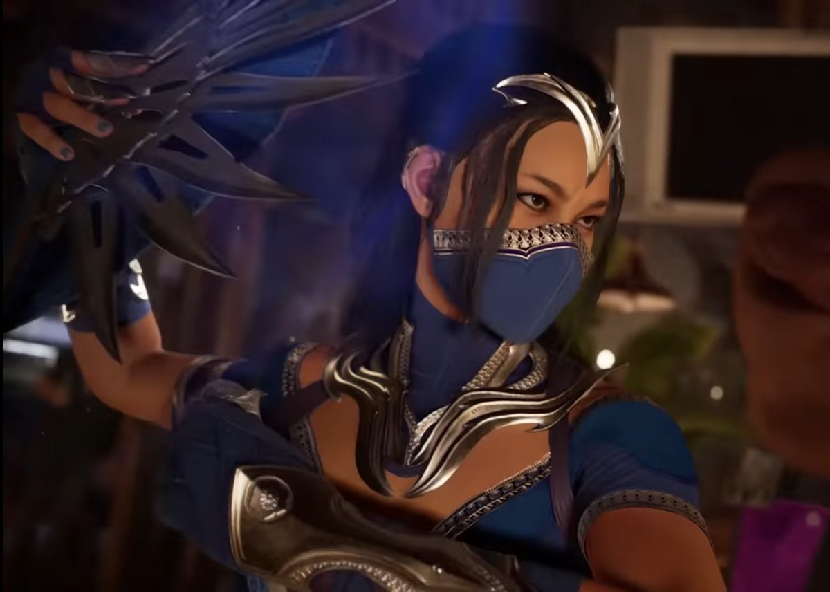 No thoughts in this head, only Kitana from Mortal Kombat 1 serving cunt.

She finally has wind effects. Her fans look so good, and she has feathers floating around her