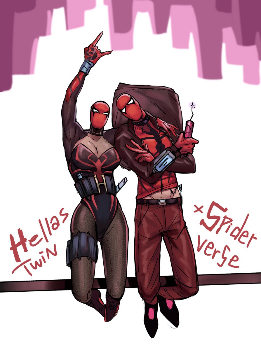 #MPC_spiderverse 
(แวะมาแปะพวกแฝดสไปดี้เวิร์สค่ะ!! ป่วนเวิร์ลกว่าวิลเลินก็พวกนี้ 
เป็นคนเดียวกันที่มาจากคนละเวิร์ส/ยืนชี้หน้า🫵🏻🫵🏻)
(เดี๋ยวพาไปตามอีเว้นท์ให้ทันนะ--)