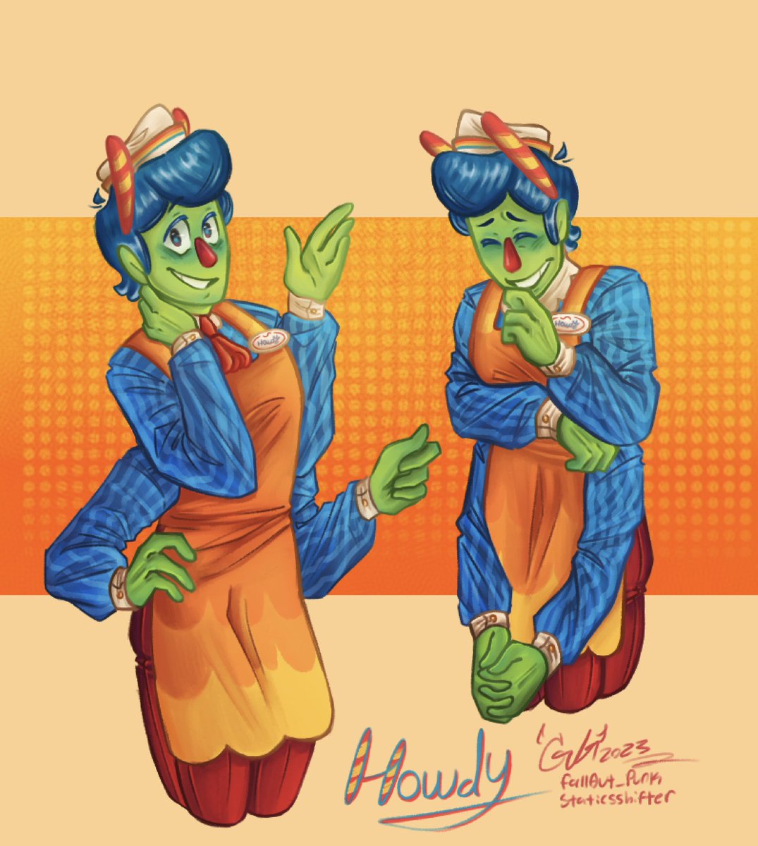 staticsshifter's tweet image. I love Howdy, he’s literally the thing ever but I felt like I was going to die rendering his eight fucn arms bro 
Anyways he’s finally complete yay :)
#WelcomeHome #HowdyPillar #welcomehomefanart #welcomehomearg