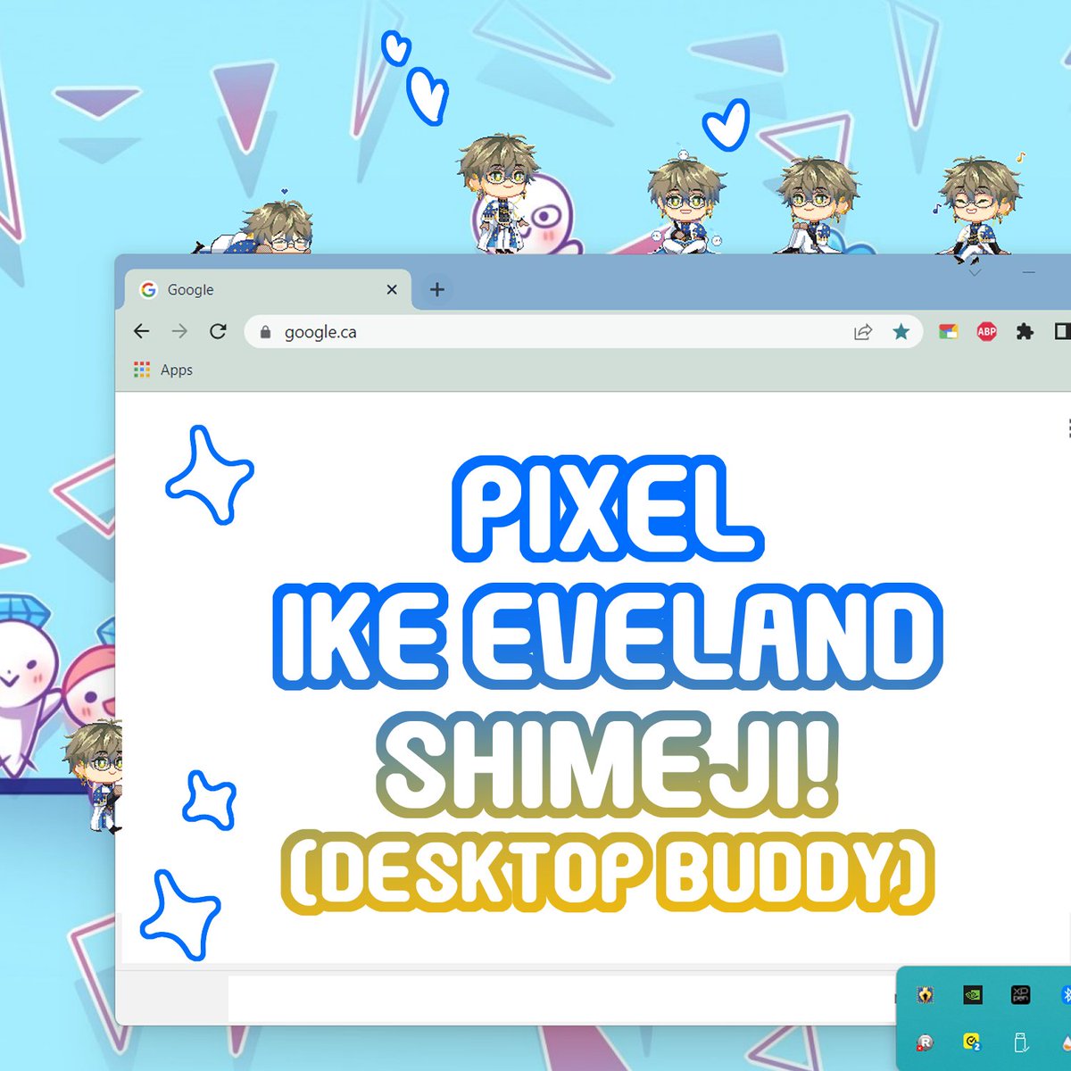 💙PIXEL IKE EVELAND SHIMEJI💙
Hoping this works! But happy birthday and a gift for quilldren too!💙
#IkeyBirthday2023 #IkeEveland #Ikenograghy 
drive.google.com/drive/folders/…