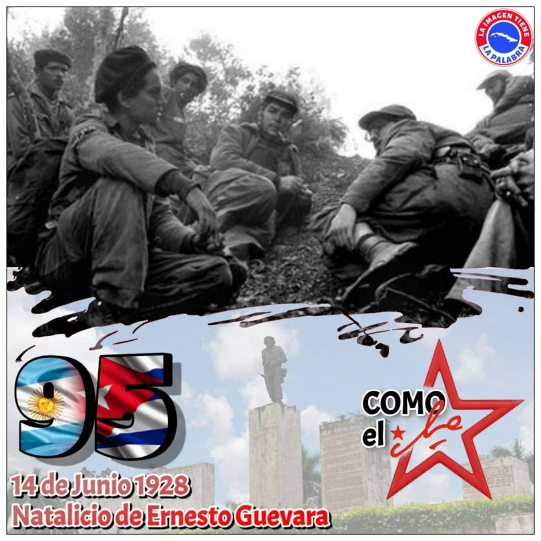 #Che no solo era un hombre de acción insuperable: era un hombre de pensamiento profundo, de inteligencia visionaria, un hombre de profunda cultura. #MaceoYCheViven #CheVive #ComoElChe #CubaPorLaVida #CubaCoopera⚡⚡
<a href="/cubacooperaven/">Brigada Médica Cubana en Venezuela</a> <a href="/MINSAPCuba/">Ministerio de Salud Pública de Cuba</a>⚡⚡