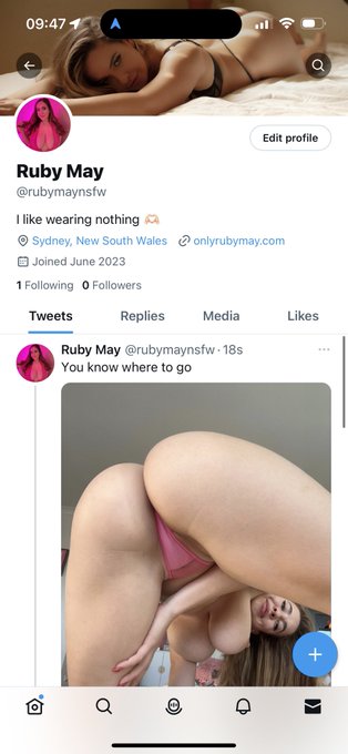 Do it hehe @rubymaynsfw https://t.co/CVLJSTasex<a class="tags" target="_blank" title="On Twitter" href="/?out=eyJ0eXAiOiJKV1QiLCJhbGciOiJIUzUxMiJ9.eyJpYXQiOjE3MjA3OTMyMDksImlzcyI6InR3cG9ybnN0YXJzLmNvbSIsIm5iZiI6MTcyMDc5MzIwOSwiZXhwIjoxNzUyMzI5MjA5LCJyZWRpcmVjdF91cmwiOiJodHRwczovL3R3aXR0ZXIuY29tL3J1YnltYXluc2Z3In0.UihUvZVCI-3ERttw0shQ2BYfWnCwzPIodGLjivCnKFJWxz_-LH5SFIBDMBoQ1OD-eWREJPwRDUB5XYLa_WCrOg">@rubymaynsfw</a>