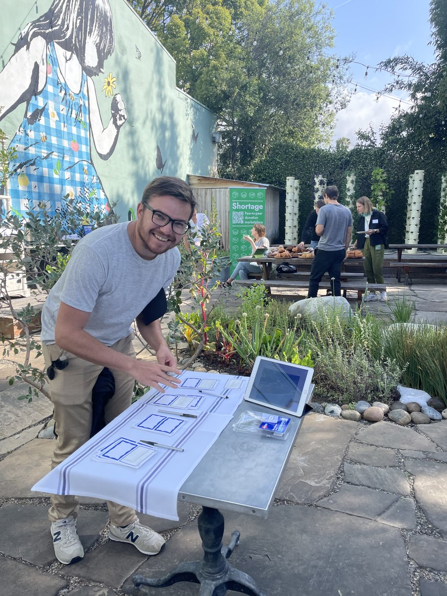 ShortageGlobal's tweet photo. Take a look at some snapshots from our @Techweek_  coffee mixer. It was a joy connecting with like-minded individuals and exploring ways to drive positive change through technology. Check out these highlights! #LATechWeek #MakingADifference #TechForGood https://t.co/JBYmTrMQY9
