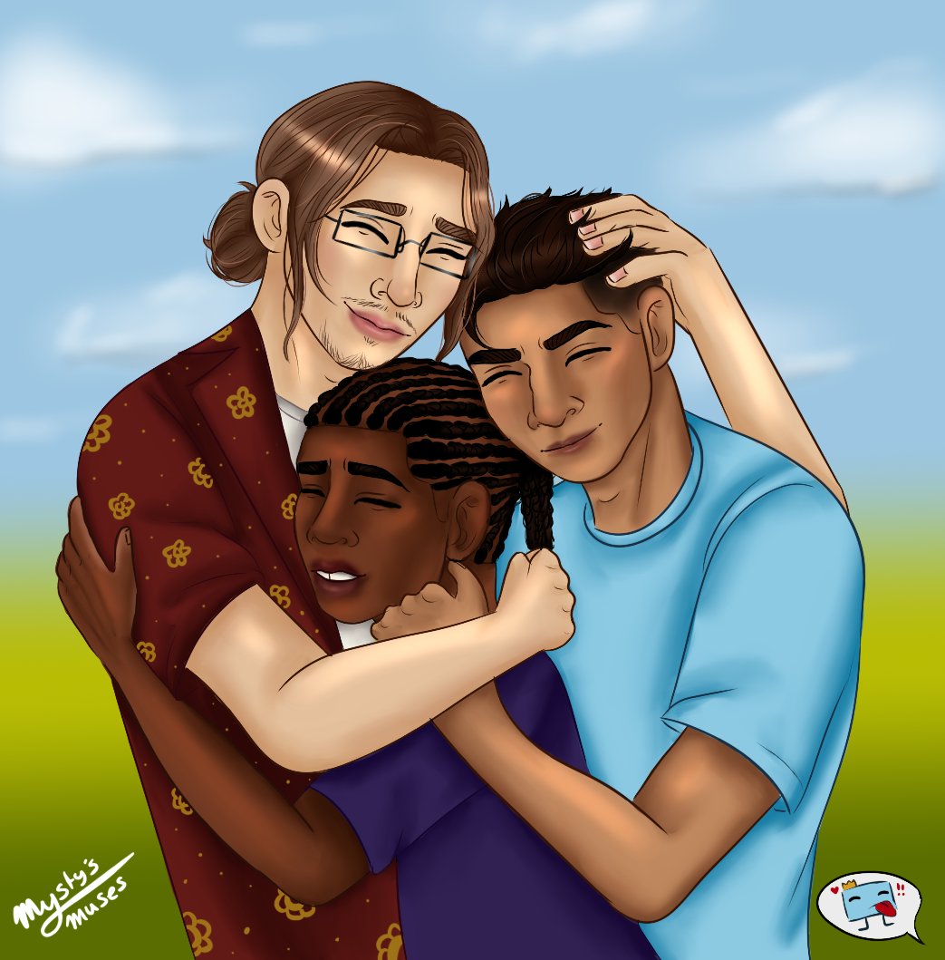 The family is reunited :')

#QSMP #HappyDuo #Skephalo #Skephalofanart #Dapper #Skeppyjr #Badboyhalo #Skeppy #Badboyhalofanart #Skeppyfanart #Dapperfanart #skeppyjrfanart #qsmpfanart @Skeppy @BadBoyHalo