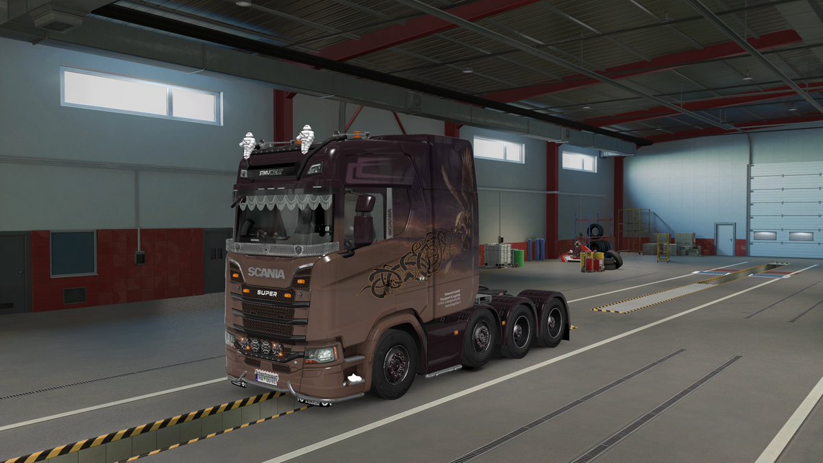 blackwolf83m's tweet photo. I wish you a nice good morning .. now I've skinned something again ^^
@ScaniaGroup @SCSsoftware @ets2de #BestCommuntyEver #ETS2 #EuroTruckSimulator2 https://t.co/jtUUv3rU7K
