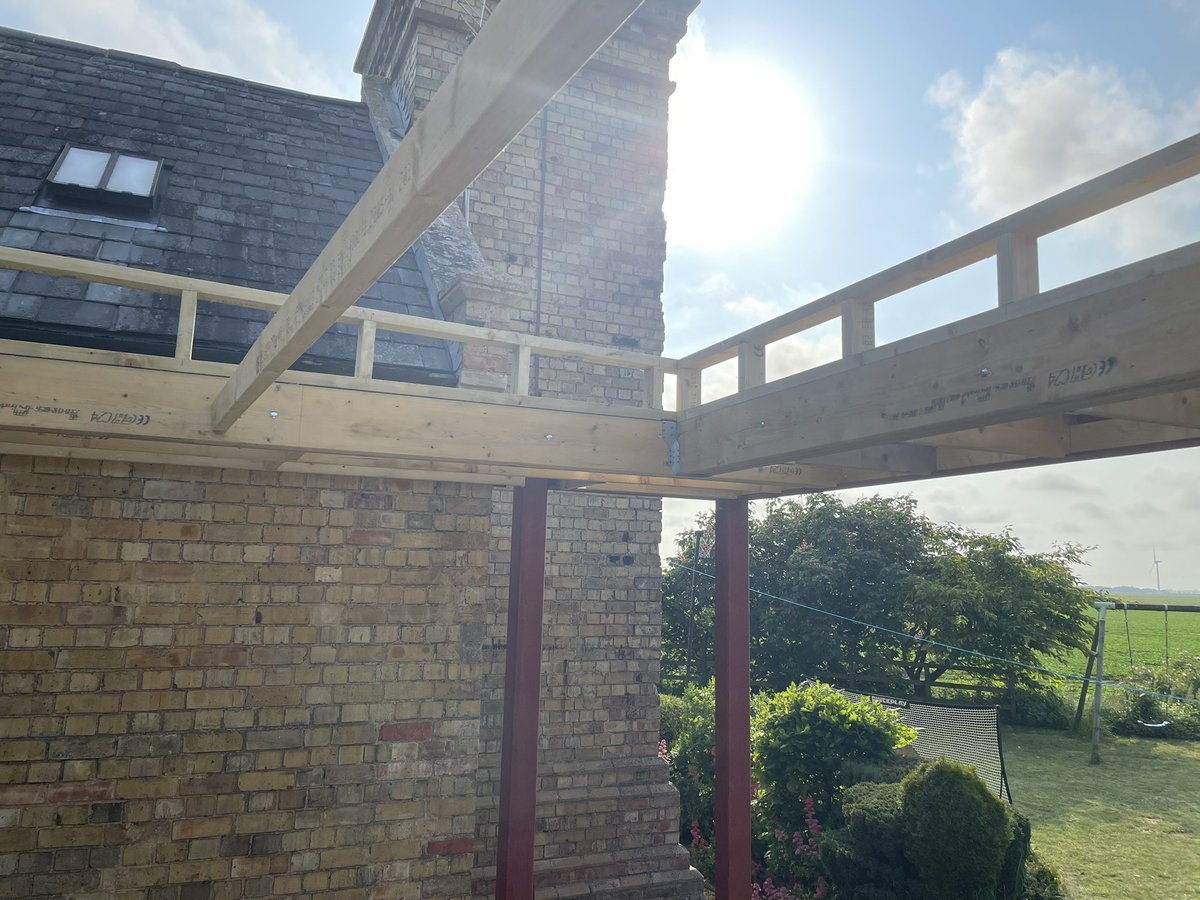 Two years after our planing consent and this is where we’re at 🫤

Price hikes, pedantic building control inspectors and a glass company going bust on us… the budget has been blown and the excitement gone.

However, there is a glimmer of hope that it could be finished this year!