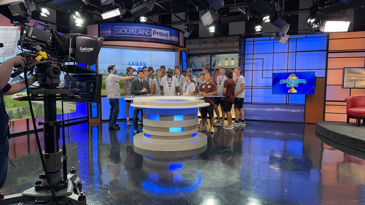 wcboyssoccer1's tweet photo. Thanks for having us! @SportsZoneKCAU9 @AMitchellSports @kcautv https://t.co/BfBk9c5FcU