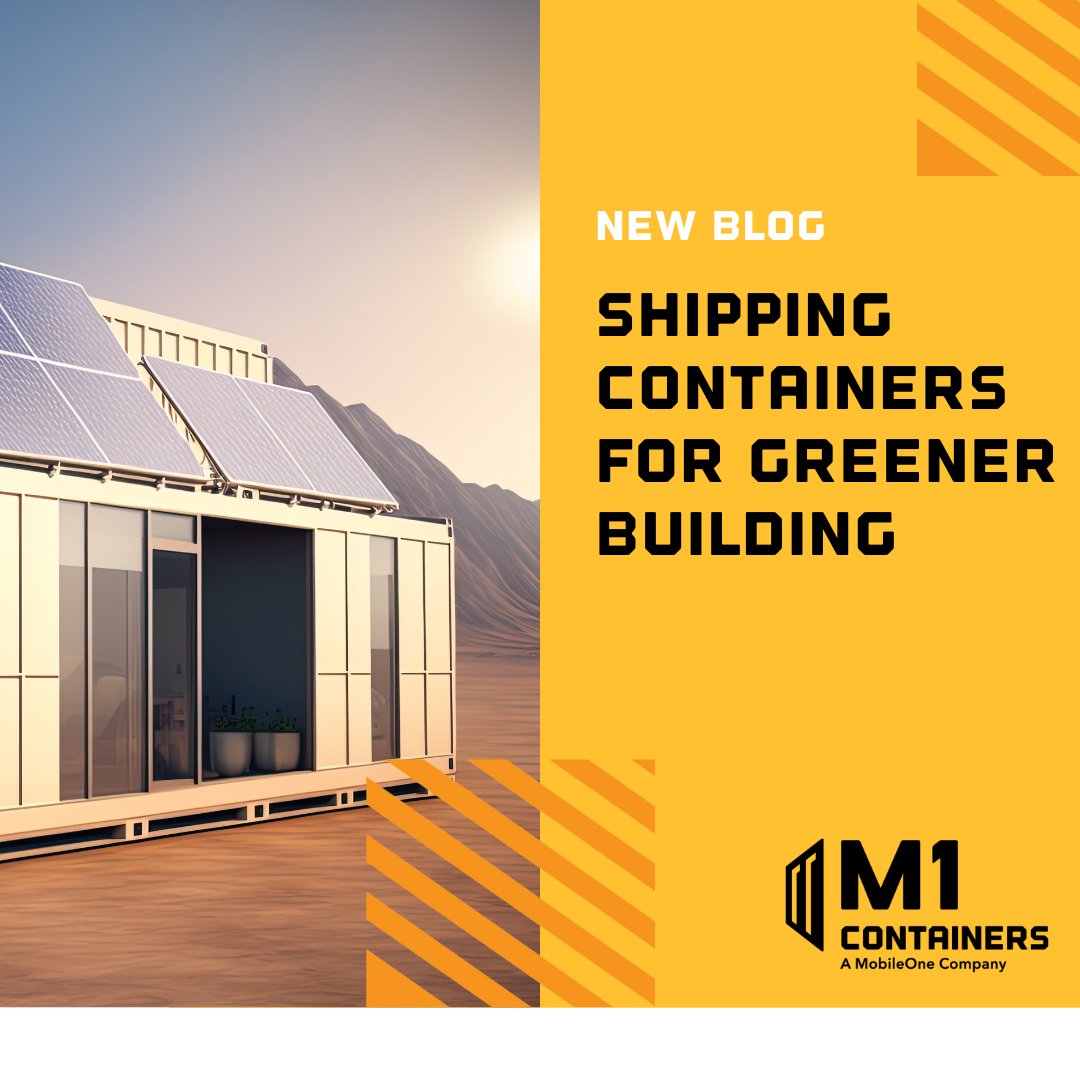 mobileoneus's tweet photo. #GreenBuilding is a popular movement as industries and consumers become more concerned with environmental issues and sustainability. #Shippingcontainerbuildings are an ideal choice for commercial projects looking to go green. 🌎 🌱

https://t.co/6zXJGBOzdS https://t.co/J76Rrurt5j