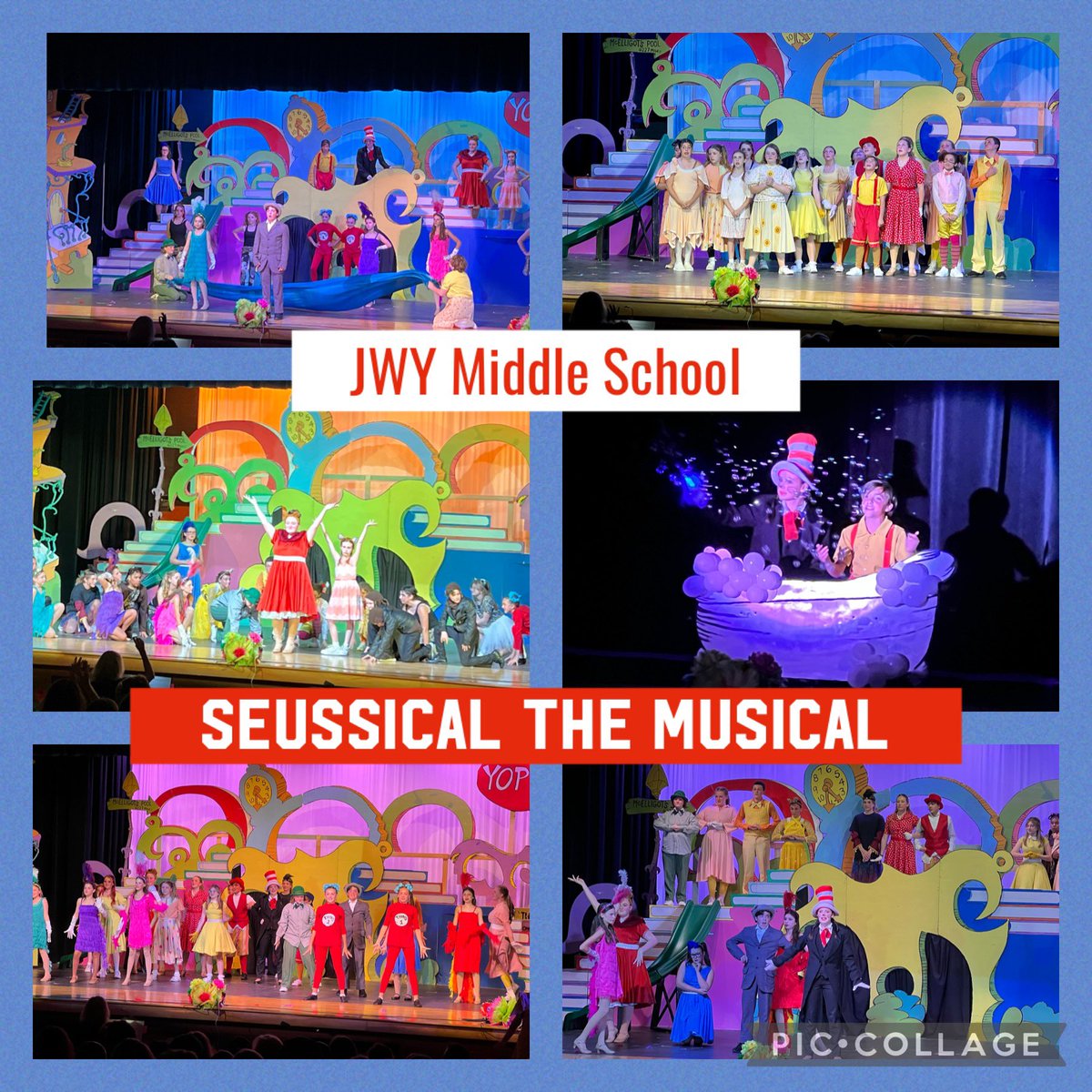 EllenVlachos's tweet photo. Oh the things you will see!!! 🎉 Come see this amazing show. 2 more chances tomorrow 6/10 at 1pm and 5pm. @BBPSchools @JWYMiddle @BBPArtandMusic #BBP #FunAtBBP #bbptalent https://t.co/JltfvU0Fd5