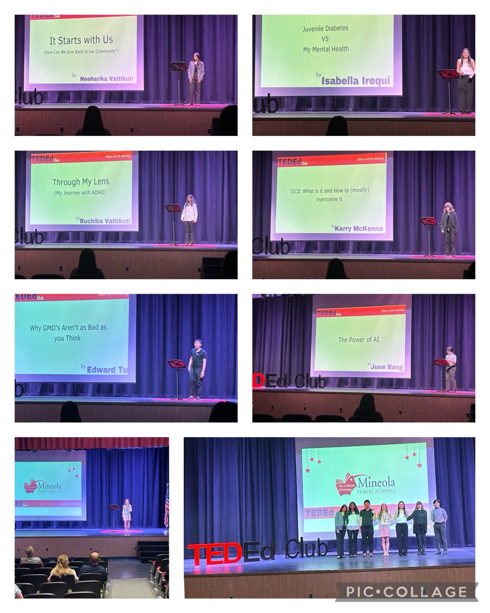 whittneysmith_'s tweet photo. TedEd is back at @mineolahs‼️Congratulations Neeharika, June, Kerry, Isabella, Edward, Ruchika… and your advisor @MissMonty516 on a job well done! #MineolaProud #IdeasWorthSpreading https://t.co/5UO30IN6If