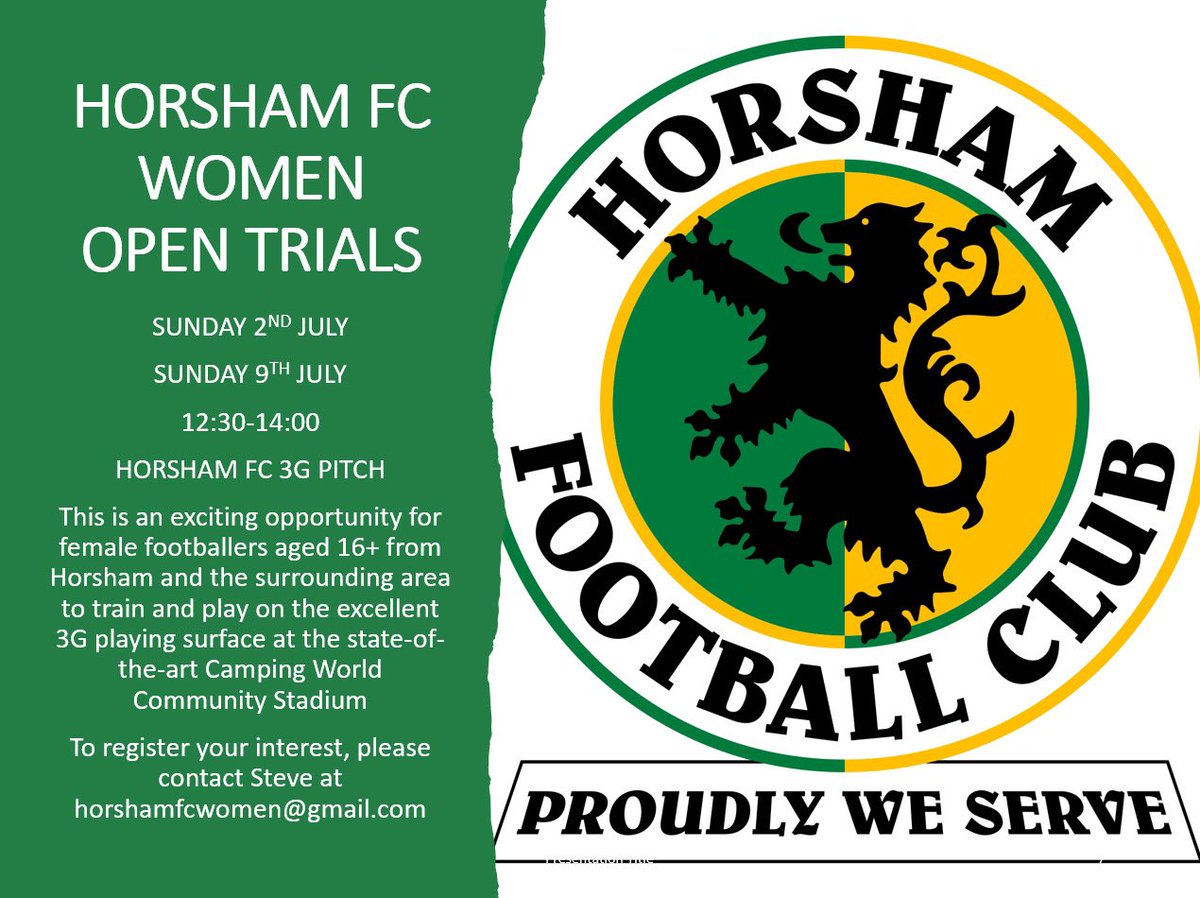 HorshamFCWomen's tweet photo. https://t.co/dbbiv554DV