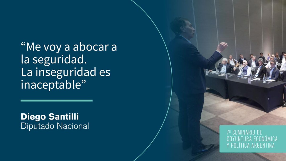 GrupoMariva's tweet photo. Los planes de Diego Santilli, Diputado Nacional, para la Provincia de Buenos Aires, en vistas de su candidatura, en el 7º Seminario de Coyuntura Económica y Política Argentina 2023.

@DiegoSantilli

#7moSeminarioMariva #GrupoMariva https://t.co/ycbMmAQeSc