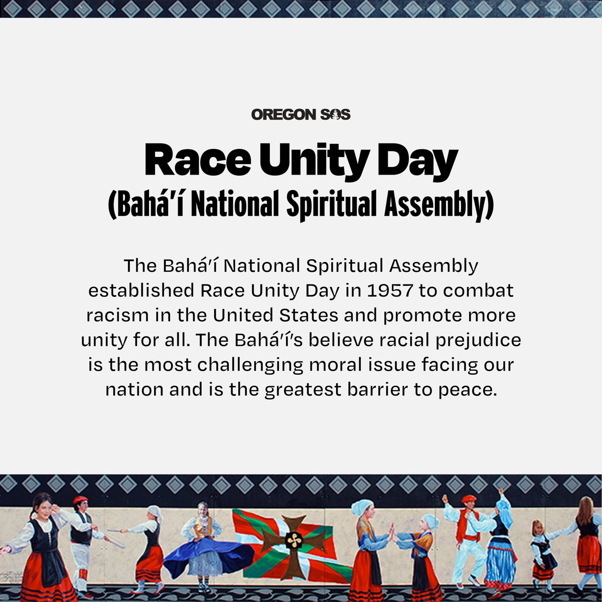 OregonSOS's tweet photo. We are committed to serving the people of Oregon and strive to understand all viewpoints. Diversity, equity, and inclusion is at the center point of everything that we do. It's more important than ever to build communities that embrace and celebrate diversity. 🌍 #RaceUnityDay https://t.co/6QIvTsws9Q