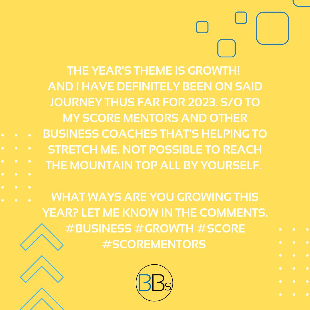 dre_barracks's tweet photo. #Growth #ScoreMentors #BarracksBranding #2023 https://t.co/qKV5AQiBsB