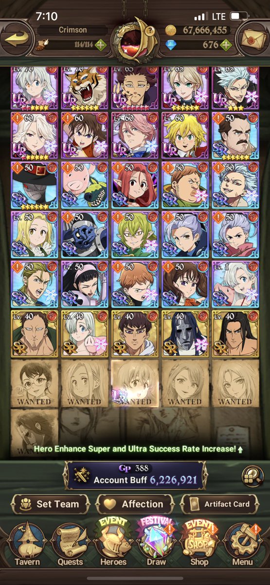 GodKillerstrom's tweet photo. @7DS_en Is red goddess Liz the next LR or is this a glitch https://t.co/tcKzxnpR4E