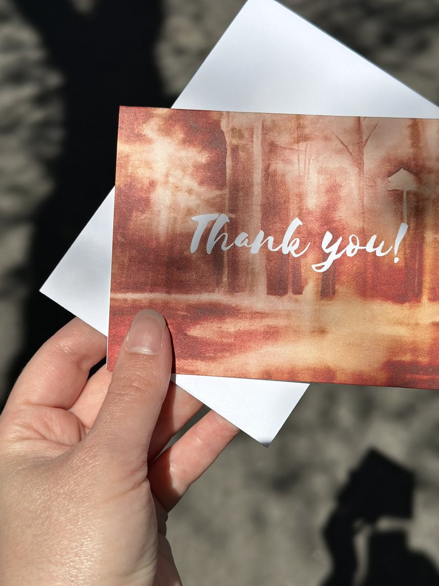 I have new “Thank You” Cards in my Art Store! 

When did you last tell someone how much you appreciated them?

jessicamelam.com/product/thank-…

#greetingcards #thankyou #appreciate #thankyoucards