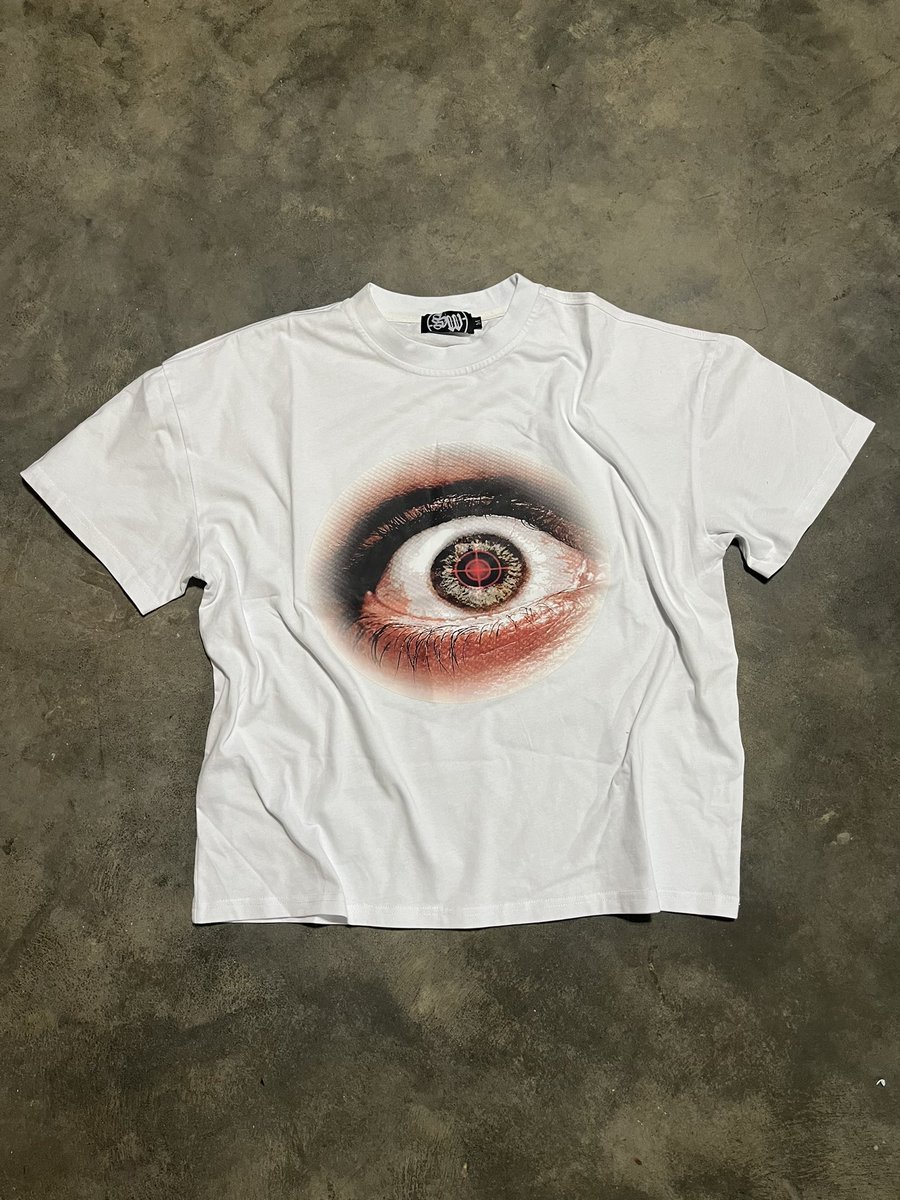 craziest shirt ive made 🎯👁️