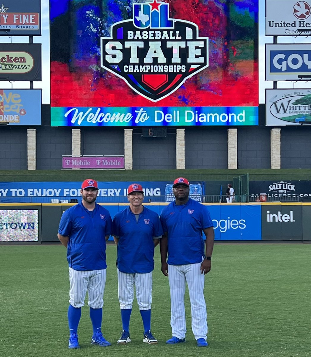 THSBCA's tweet photo. Congratulations to the Coaching Staff and Team From @whschapbaseball  @uiltexas 2023 State Tournament @thsbca  #2023state⚾️ https://t.co/pb6mCKVVCo