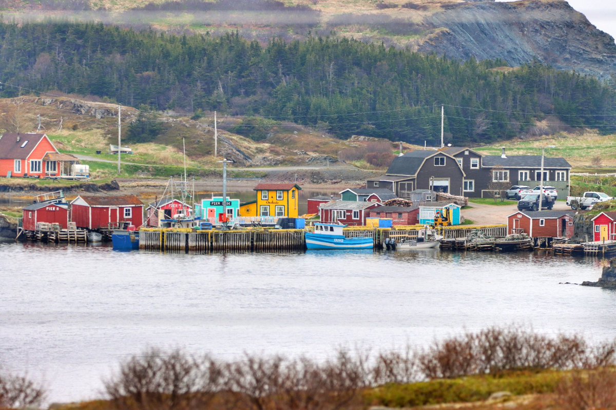 Across the bay view of Champney’s West from Champney’s East. #Newfoundland