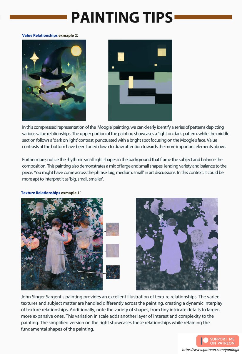 _Yuming_Li's tweet photo. painting tips! https://t.co/kIVfhPHiRh