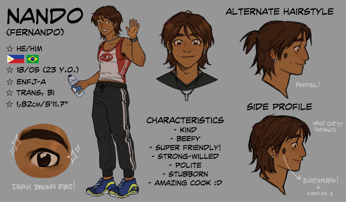 sea_of_eden_'s tweet photo. nando ref sheet for art fight!! #oc https://t.co/kGjUgHxd5d