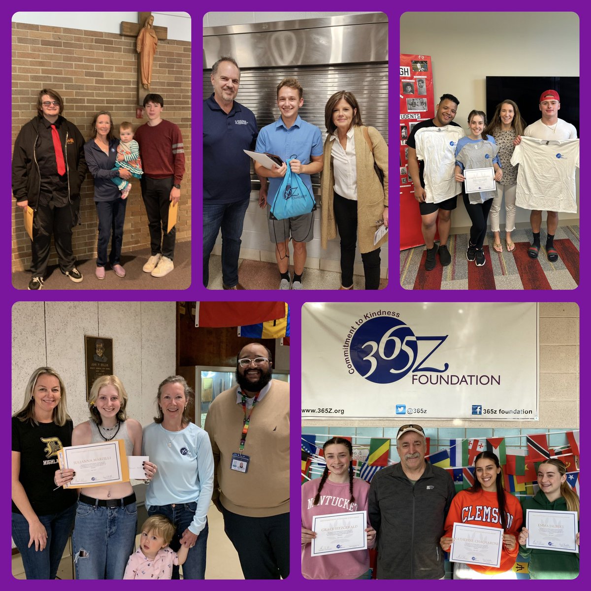 CONGRATULATIONS to our 2023 Scholarship recipients! We are so proud of you all and can’t wait to see what you do in all your future endeavors. Go fill the world with kindness! 💜💙