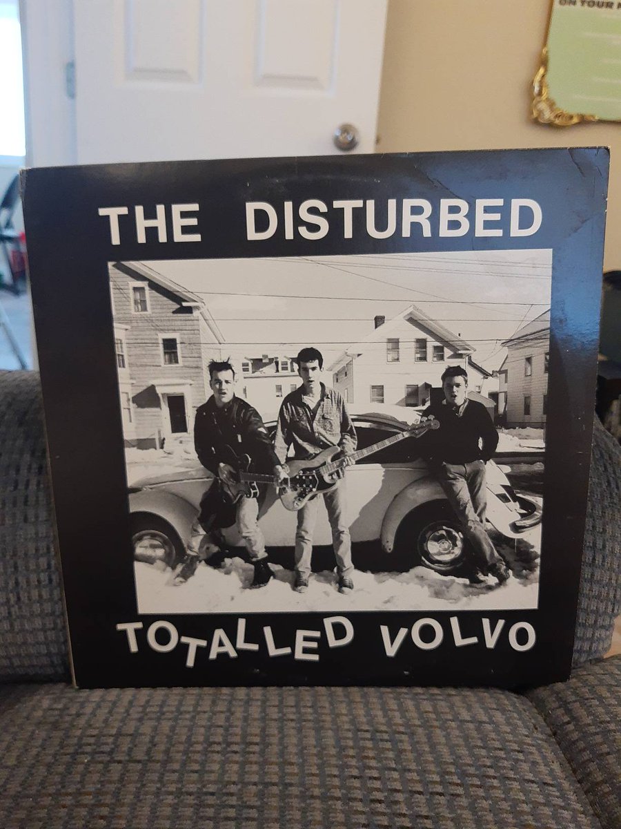 The Disturbed - Totalled Volvo #nowplaying #nowspinning #vinylcollection #vinylcollectionpost #vinylcommunity #vinyljunkie #vinylgram #vinylrecords #vinyloftheday #vinyl #records #lp #album #albumcover #albumoftheday #80s #80spunk #rhodeisland #punk #punkrock