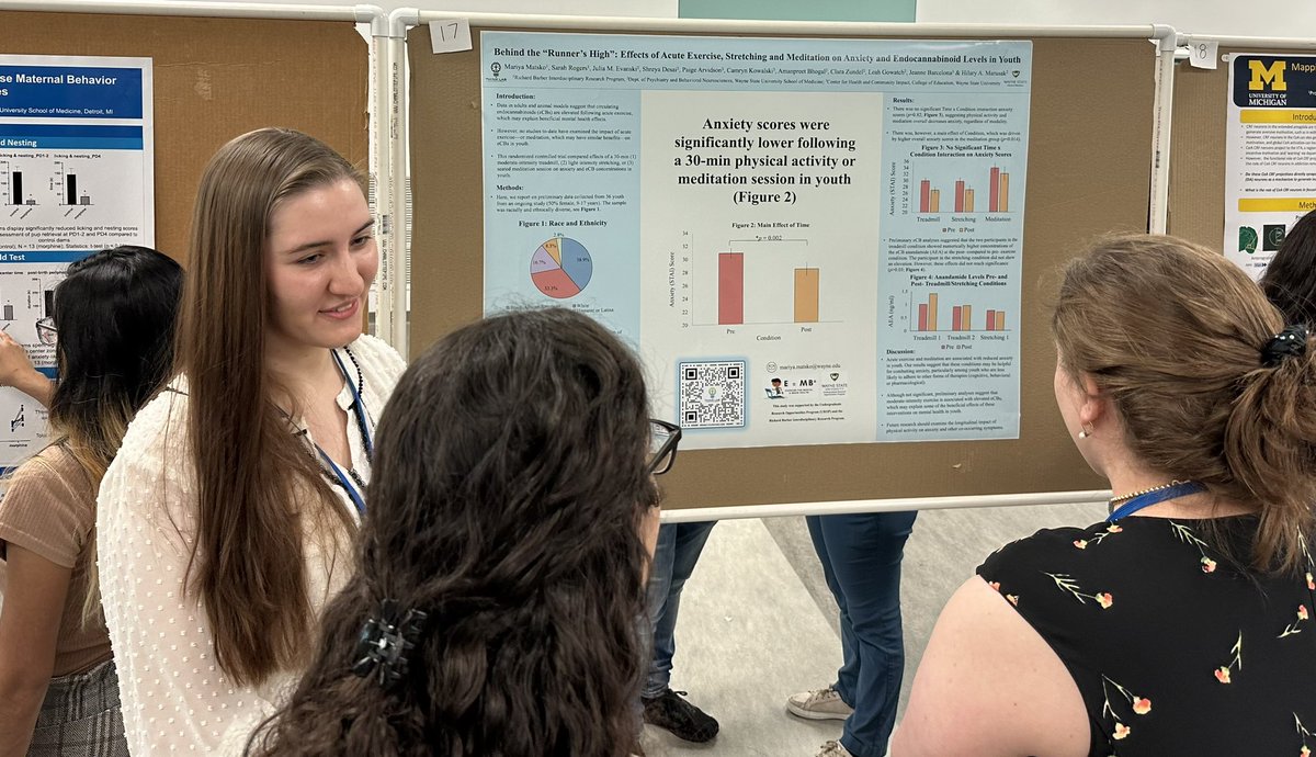 Wayne State Neuroscience (@waynestateneuro) on Twitter photo <a href="/wsunurhopsi/">National Honor Society in Neuroscience WSU</a> public relations chair Mariya Matsko presenting her research at the <a href="/SfnMichigan/">SFN Michigan Chapter</a> annual meeting. Great job! <a href="/NuRhoPsi/">National Nu Rho Psi</a> <a href="/WayneStateCLAS/">Wayne State College of Liberal Arts and Sciences</a> <a href="/wsunurhopsi/">National Honor Society in Neuroscience WSU</a> public relations chair Mariya Matsko presenting her research at the <a href="/SfnMichigan/">SFN Michigan Chapter</a> annual meeting. Great job! <a href="/NuRhoPsi/">National Nu Rho Psi</a> <a href="/WayneStateCLAS/">Wayne State College of Liberal Arts and Sciences</a>
