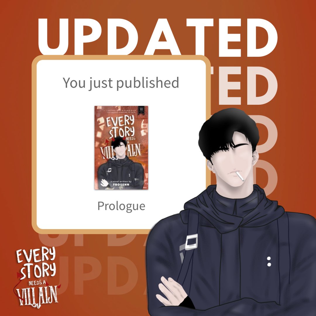 frosennwp's tweet photo. "Who wears a goddamn prince costume at a Halloween party?"
---
The Prologue of Every Story Needs A Villain is finally here! I'm so excited for this new journey. Enjoy reading! ❤️ #esnav #DTS3 https://t.co/O8PKxKy53m