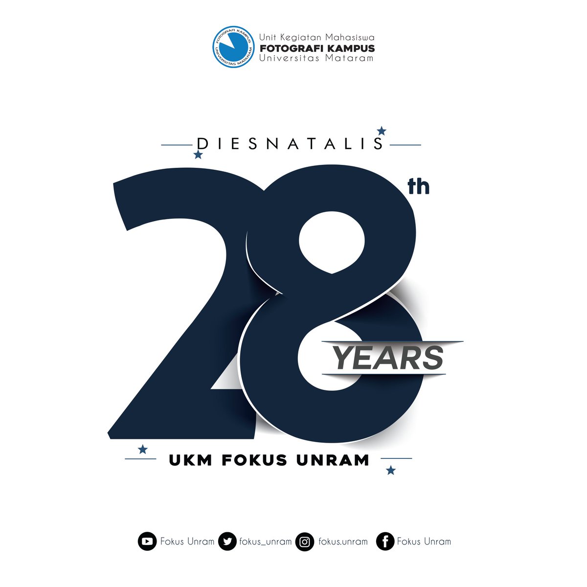 fokus_unram's tweet photo. Salam Fotografi
FOKUS!!!

UKM FOKUS UNRAM secara resmi di tetapkan pada tanggal 10 Juni 1995. Telah 28 tahun UKM FOKUS UNRAM berdiri. Semoga dengan bertambah usianya, FOKUS semakin jaya dan sukses.

__________

#diesnatalis28 #DNFOKUS #fokusunram https://t.co/Dx7BFaahUH