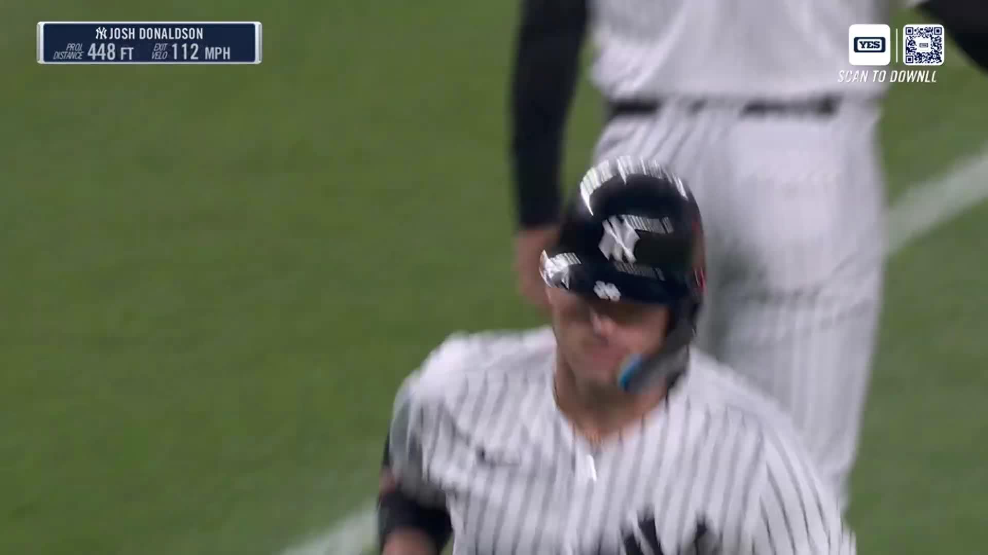 YES Network on X: JOSH DONALDSON SENDS THIS ONE FOR A RIDE
