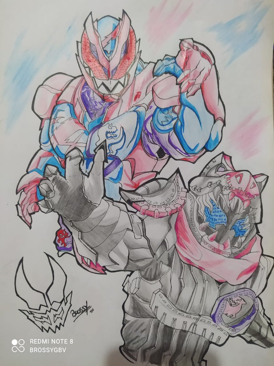 BrossyGBV's tweet image. Kamen Rider Revice!!!! painted... It came out better than I expected.
I hope you like it :D

Revice &amp;gt;&amp;gt;&amp;gt; Geats...

#KamenRider #Revice #イダーリバイス #仮面ラ #仮面ライダーリバイス #drawing #traditionalart #illustration #Tokusatsu