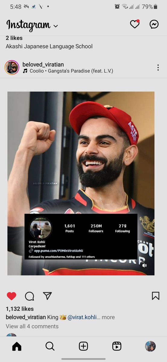 I am your first inspiration to be success in my life@viratkohli#viratkohli