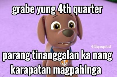 grabe kana 4th quarter 😤