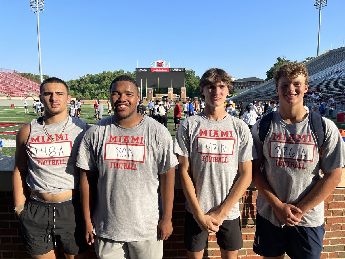 Hawks doing great at ⁦<a href="/miamiuniversity/">Miami University</a>⁩ #LTC #RTD
