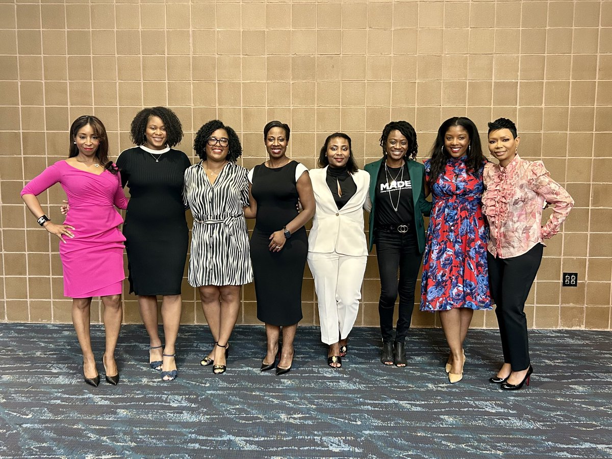 Thank u <a href="/NABAInc/">NABA Inc.</a> CEO Guylaine Saint Juste 4 the vision 2 inspire &amp; engage black women Partners #insights #HerStory #NABA2023