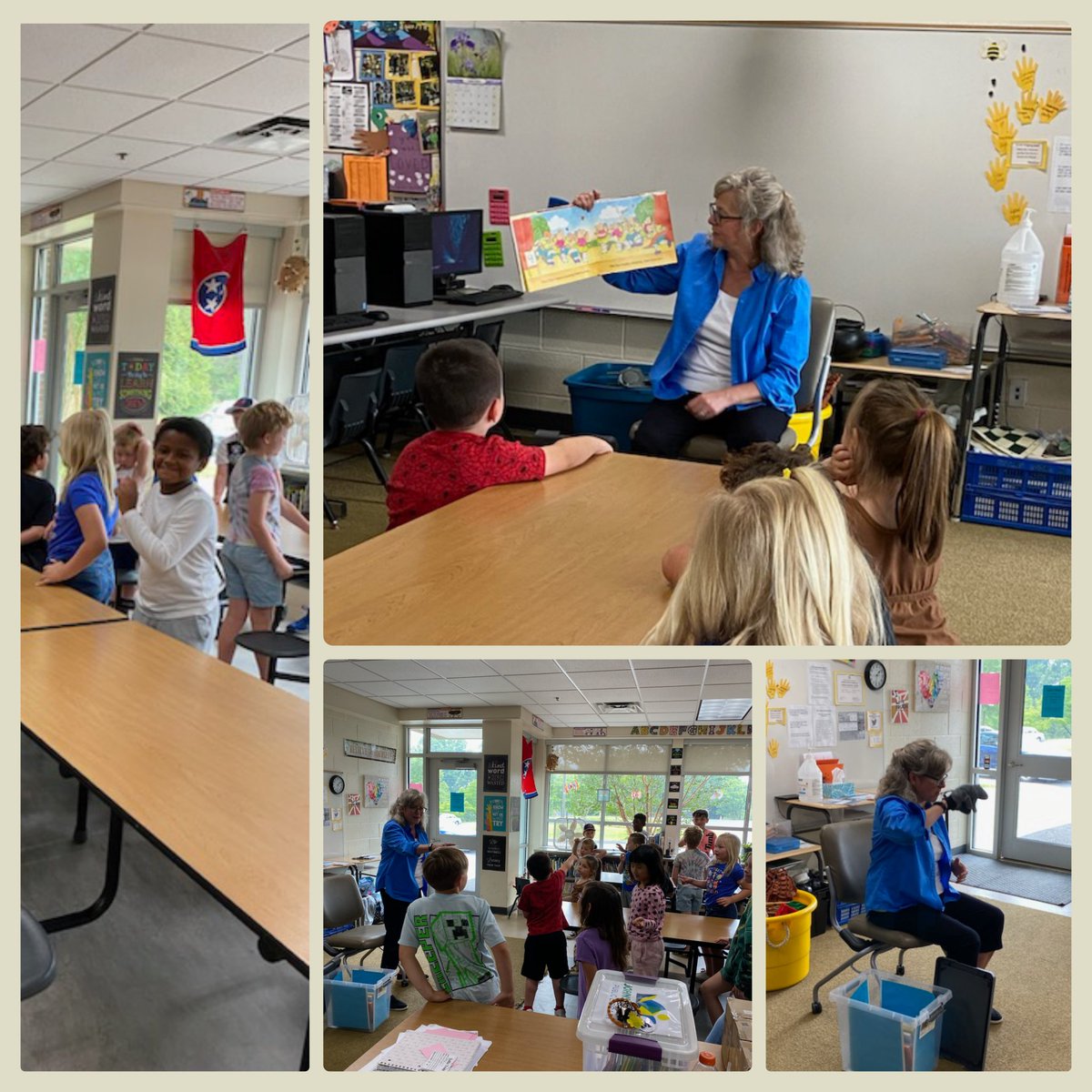 fmteducare's tweet photo. Ms. Kathy shared some hippo books with us ππ©Ά #10LittleHippos #HotHippos #SheIsHelpingUsWithOurSummerReadingGoals #ReadToUs #SheLovesReading #SummerEducare2023 #ThanksMsKathy @kathybrucehall https://t.co/c5gWB712Dd