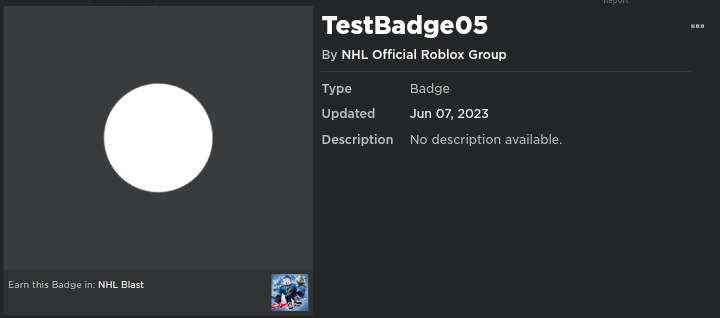 🏒| NHL Blast

Um novo item gratuito está chegando para o @NHL Blast e pode estar próximo.

O item em si é uma aura de gelo, e uma badge foi incluída junto com o emblema recentemente.

#Roblox #RobloxDev $RBLX #NationalHockeyLeague #NHLBlast #NHL