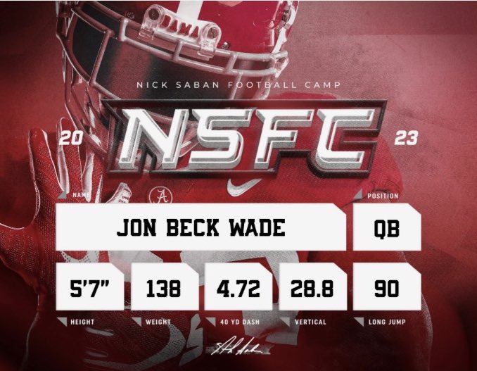 First football camp of the season ✅ #Alabama #Camp #QB #Football #8thgrade #GeraldineHS