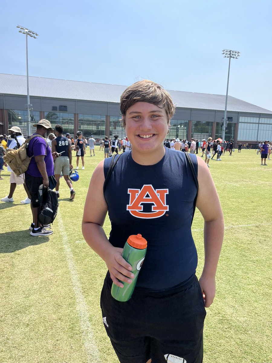 drewchase44's tweet photo. Had a great day at the Auburn Elite Camp! Thanks to the coaches for their time and skills.
@ZacEtheridge4 @AuburnFootball @ECHSrecruits @coach_edwards64 https://t.co/eDis9NcEE1